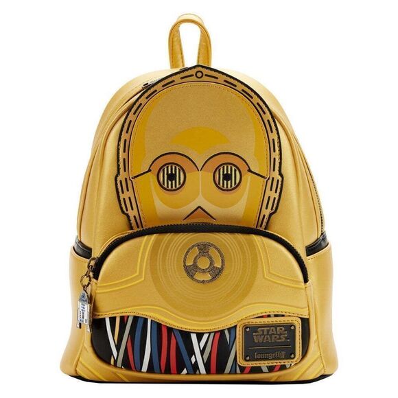 2022 Galatic Convention Star Wars Celebration 2022 - C-3PO Cosplay Mini Backpack main image 4